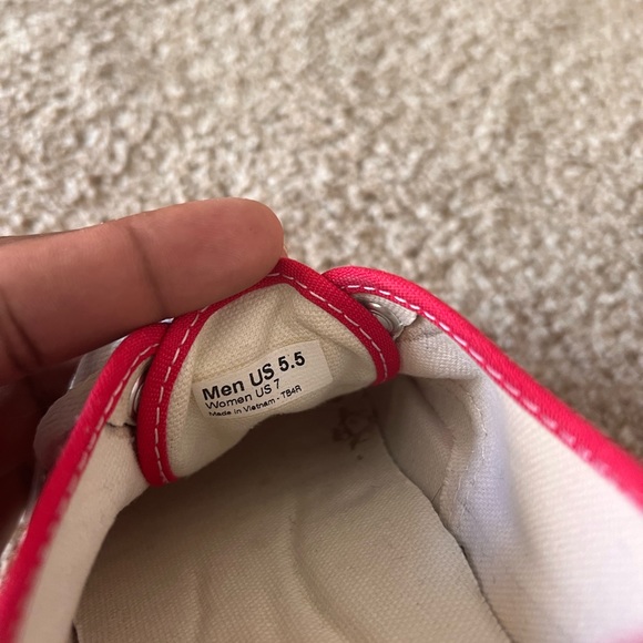 Authentic Red Vans - Picture 8 of 9